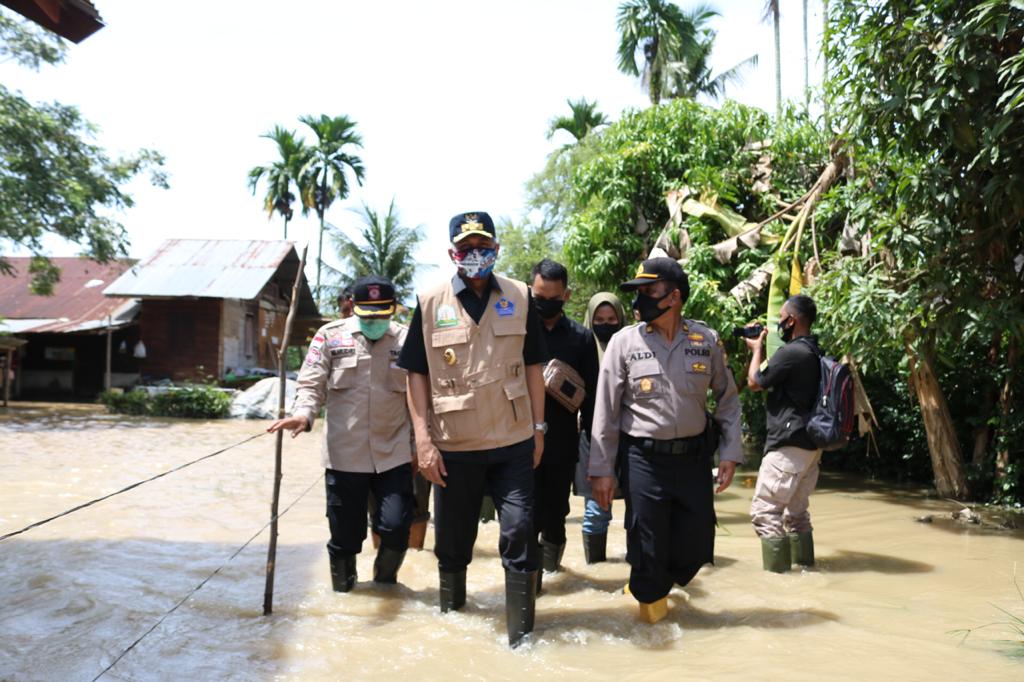 Abrasi, Plt Gubernur Imbau Korban Banjir Tamiang Jauhi Bantaran Sungai