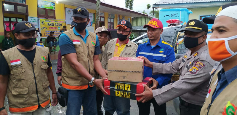 Yayasan Gebetan Serahkan Bantuan untuk Korban Banjir Bandang di Aceh Tengah