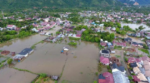 Banda Aceh Diguyur Hujan, 6 Kecamatan Terendam Banjir