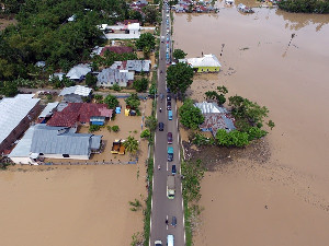 Sungai di Aceh Besar Meluap, Sejumlah Desa Dilanda Banjir