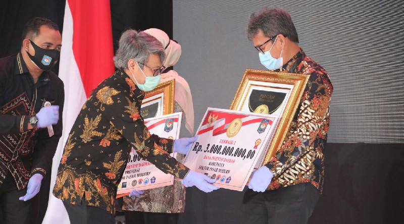 Pemkab Aceh Tamiang Juara Lomba  Inovasi Daerah Kategori Pasar Modern