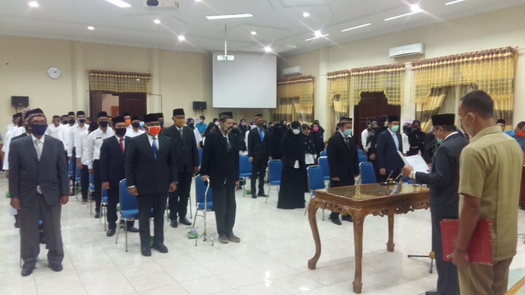 Bupati Aceh Tamiang Kembali Rombak Kabinet, Ini Nama-namanya