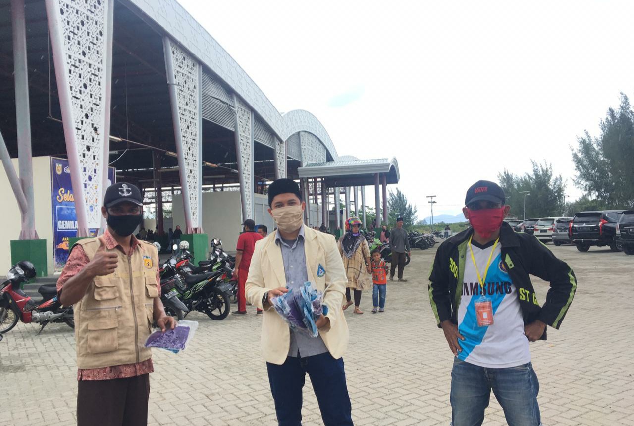 PII Banda Aceh Gelar Aksi 1000 Bagi Masker Gratis