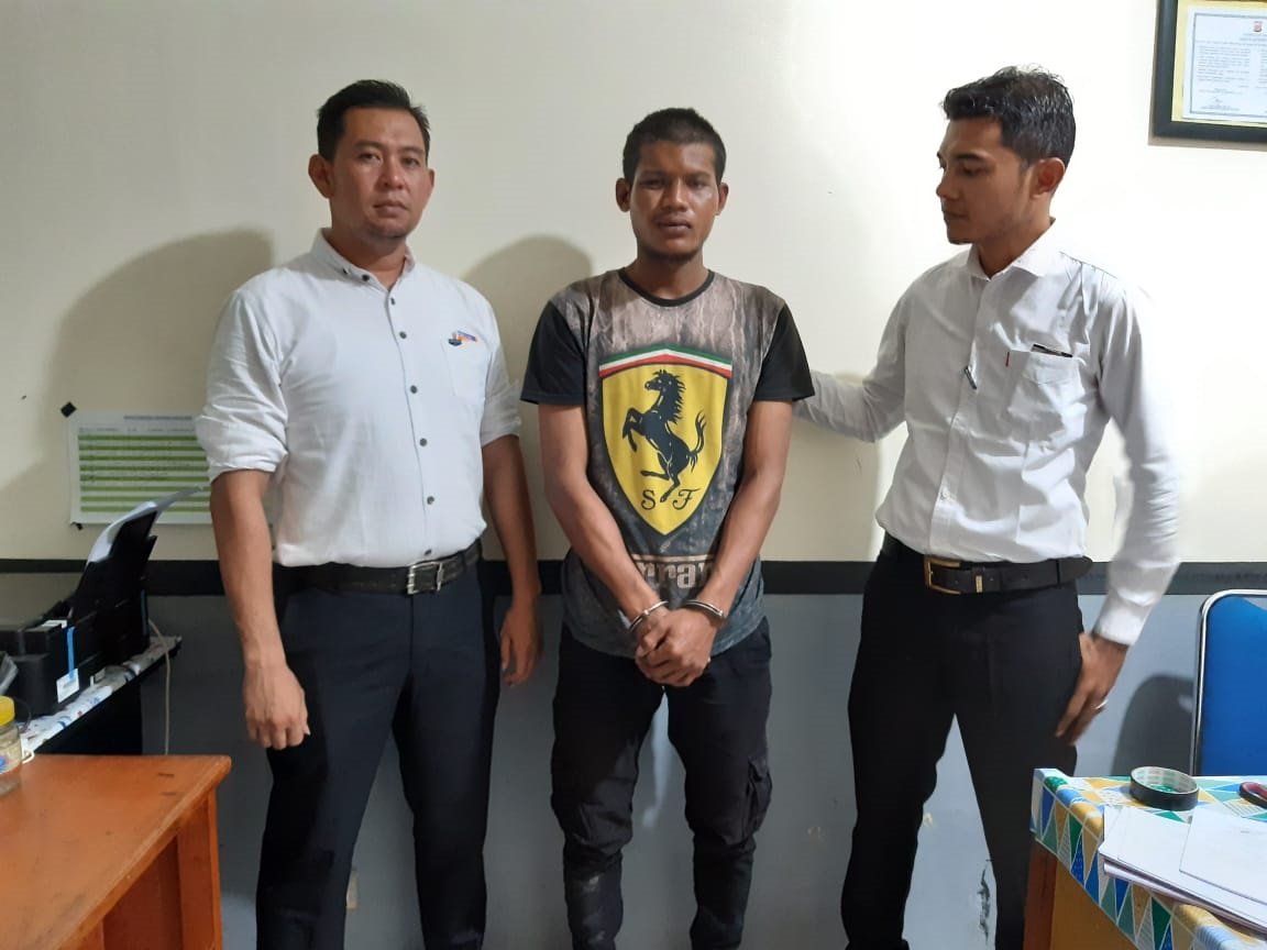 Buron Kasus Begal Ditangkap Saat Jual Kasus Sabu di Aceh Utara