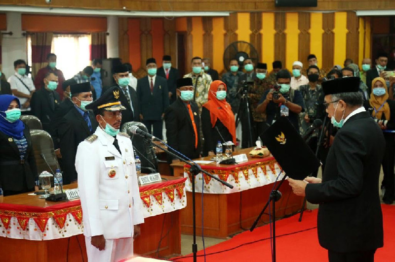 Plt Gubernur Dorong Bupati Aceh Selatan Perkuat Ketahanan Pangan di Masa Covid-19