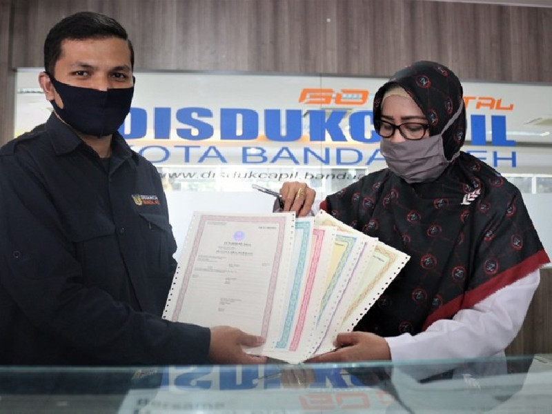 Mulai 1 Juli 2020, Warga Banda Aceh Bisa Cetak Sendiri Dokumen Kependudukan