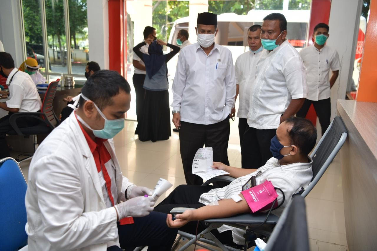 2.111 Kantong Darah Berhasil Dikumpulkan oleh Pemerintah Aceh