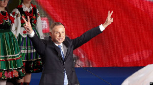 Duda Klaim Kemenangan dalam Pilpres Polandia