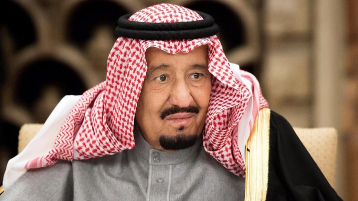 King Salman Dibawa ke Rumah Sakit Riyadh