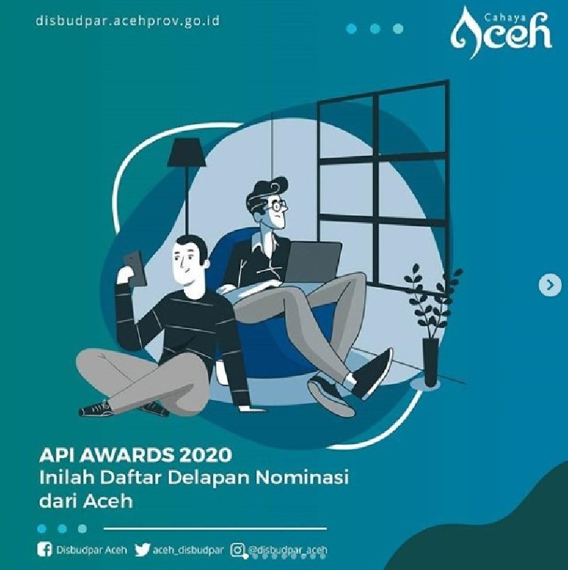 Mari Vote Delapan Nominasi dari Aceh di API Awards 2020