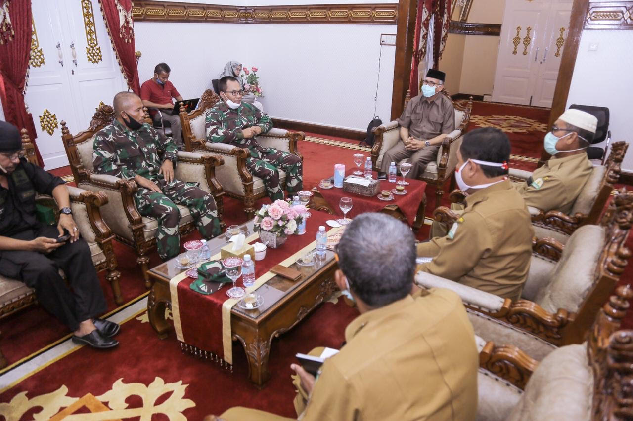 Plt Gubernur Aceh Terima Kunjungan Silaturahmi Perbakad