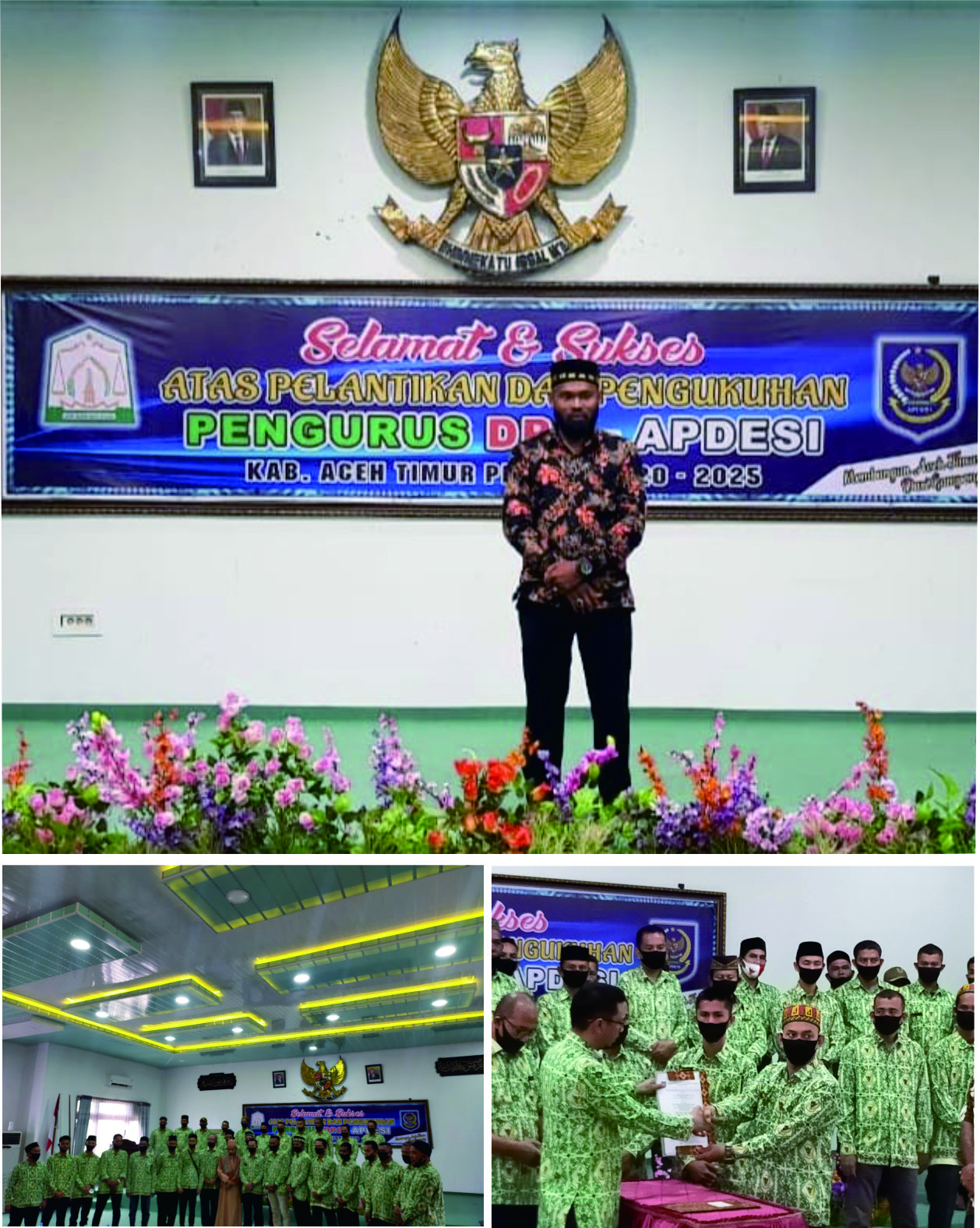 Syamsuar Terpilih Sebagai Ketua APDESI Aceh Timur