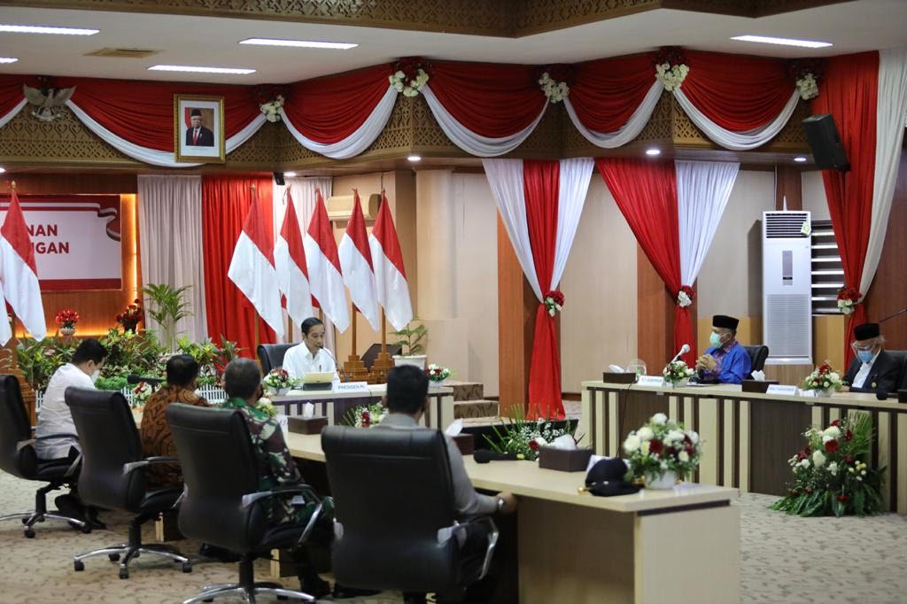 Kasus Covid-19 Aceh Masih Kecil, Presiden Ingatkan Jangan Sampai Membesar