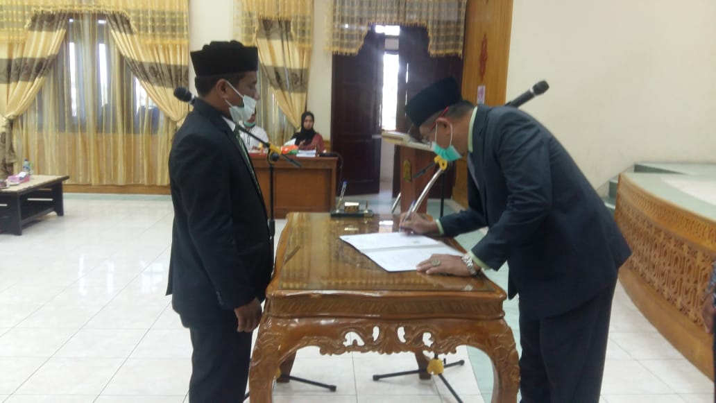 Sekda Aceh Tamiang Lantik Ismail Jadi Direktur PDAM Tirta Tamiang
