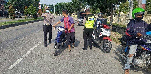 312 Pengendara di Aceh Tamiang Terjaring Razia Operasi Patuh Seulawah 2020