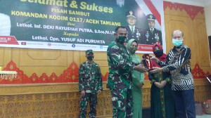 Pemkab Aceh Tamiang Gelar Lepas Sambut Dandim 0117 Atam