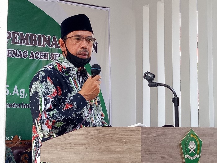 Kakanwil Kemenag Aceh: Kita Wujudkan Lembaga Ini Profesional dan Bersih