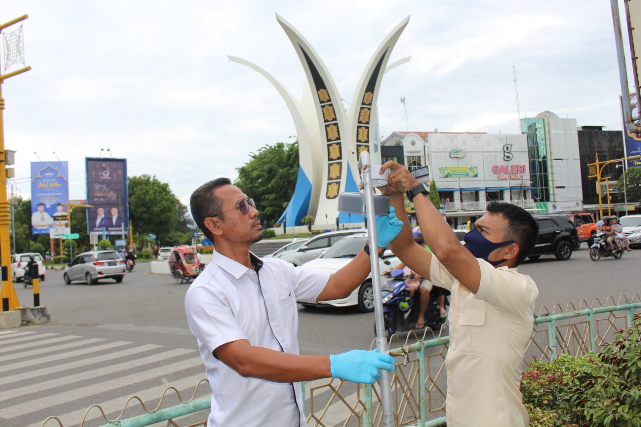 DLHK3 Banda Aceh Pantau Kualitas Udara Dengan Passive Sampler