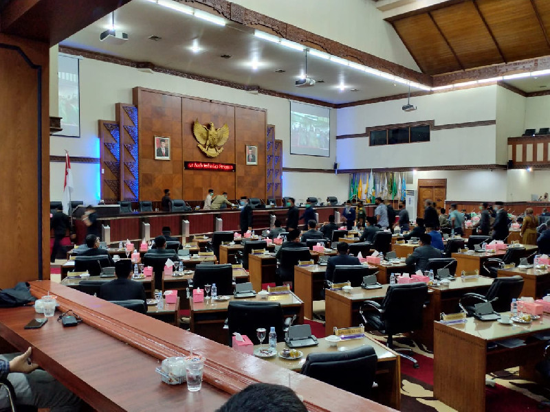 DPRA Nilai Pengangkatan Pensus oleh Plt Gubernur Boros Anggaran