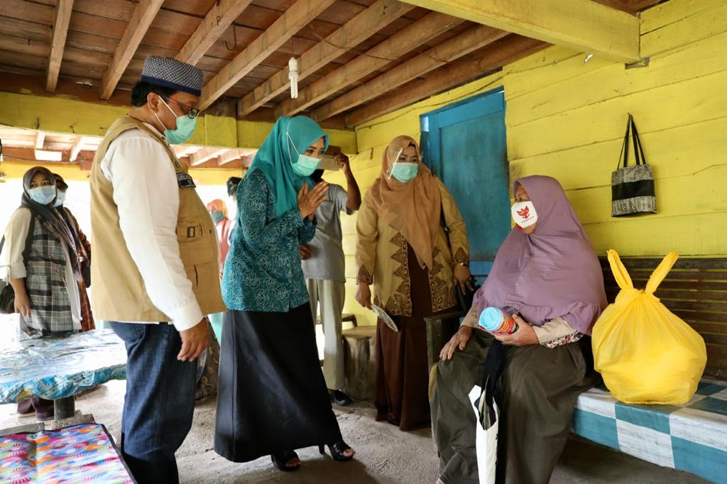 Wakil Ketua Aceh Gebrak Masker Door To Door