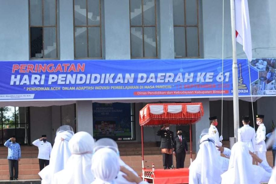Upacara Peringatan Hardikda Aceh ke 61 di Bireuen Berlangsung Khidmat, Ini Kata Muzakkar A. Gani