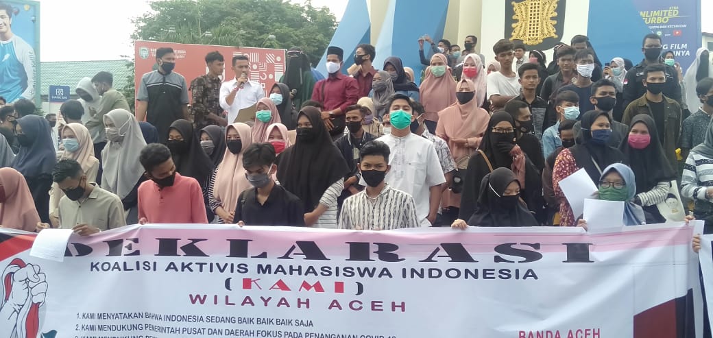 Presma UIN Ar-Raniry: Aksi KAMI Tak Ada Koordinasi dengan BEM se-Aceh