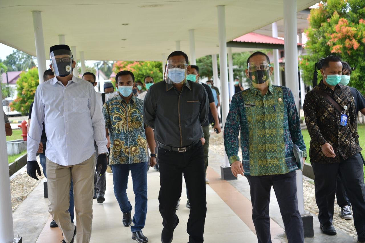 Plt Gubernur Apresiasi Pemkab Aceh Timur Berhasil Tekan  Penularan Covid