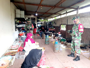 Babinsa Koramil 10/Pekan Bada Jadi Motivator Bagi UMKM