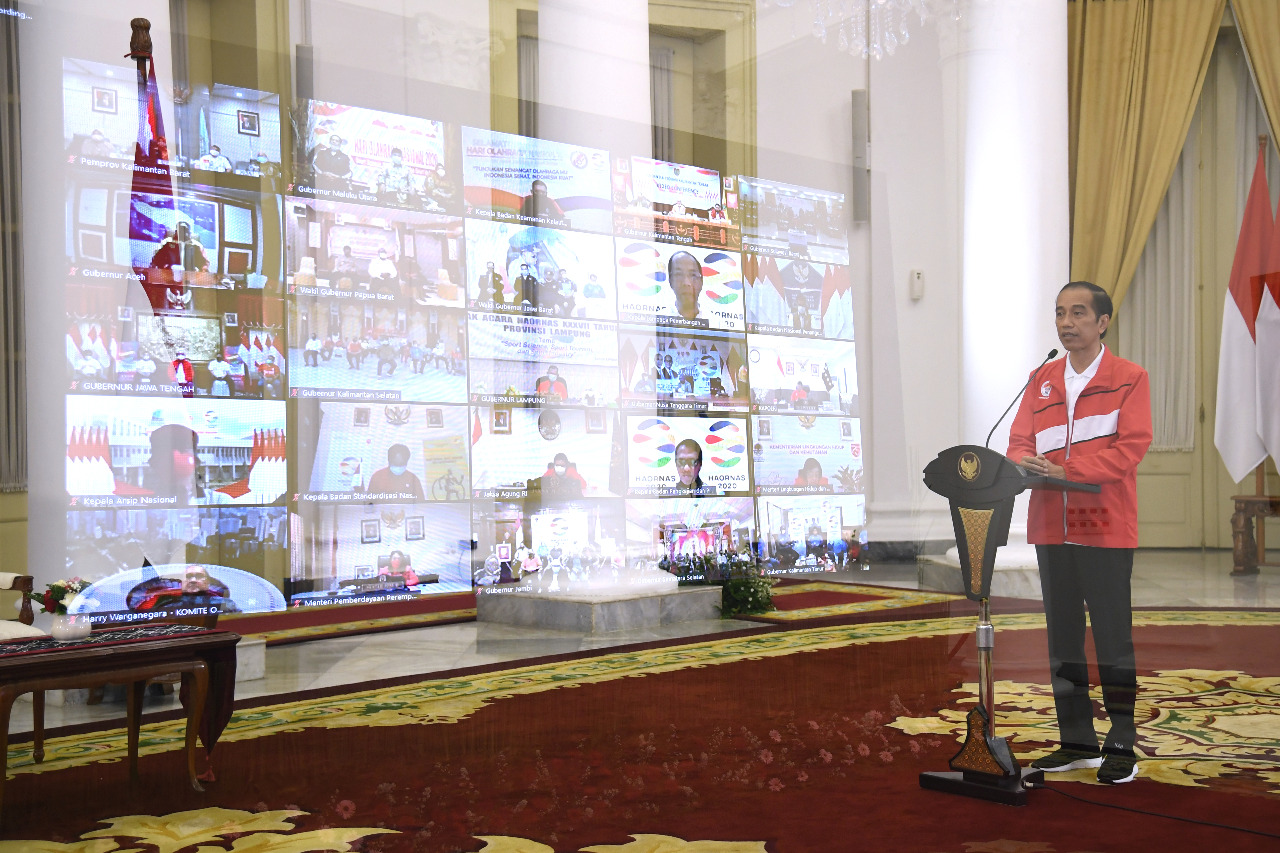Peringati Hari Olahraga Nasional, Ini Pesan Presiden Jokowi