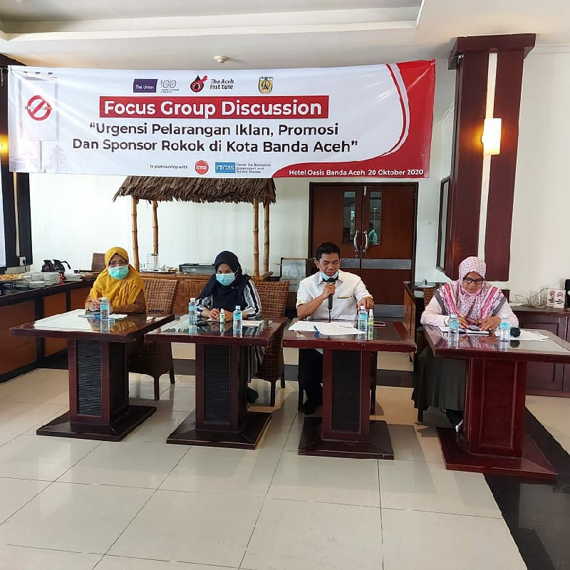 The Aceh Institute Inisiasi Regulasi Tolak Iklan Rokok di Kota Banda Aceh