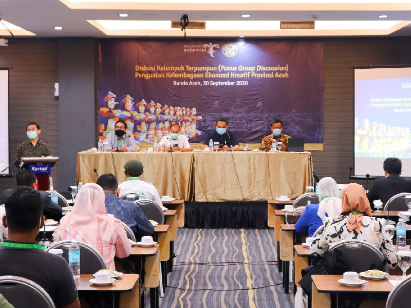 Kemenparekraf Gali Potensi Ekonomi Kreatif Aceh