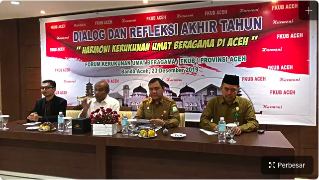 FKUB Aceh: Toleransi Umat Beragama di Aceh Singkil Terjaga Dengan Baik