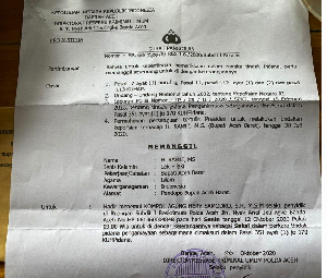 Bupati Aceh Barat Ramli MS Dipanggil Polda Aceh Terkait Kasus Penganiayaan