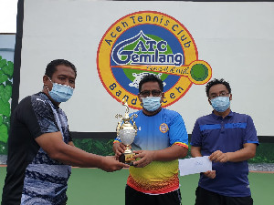 Aminullah Usman-Tio Lana Juara Tenis Antar Top Player 2020