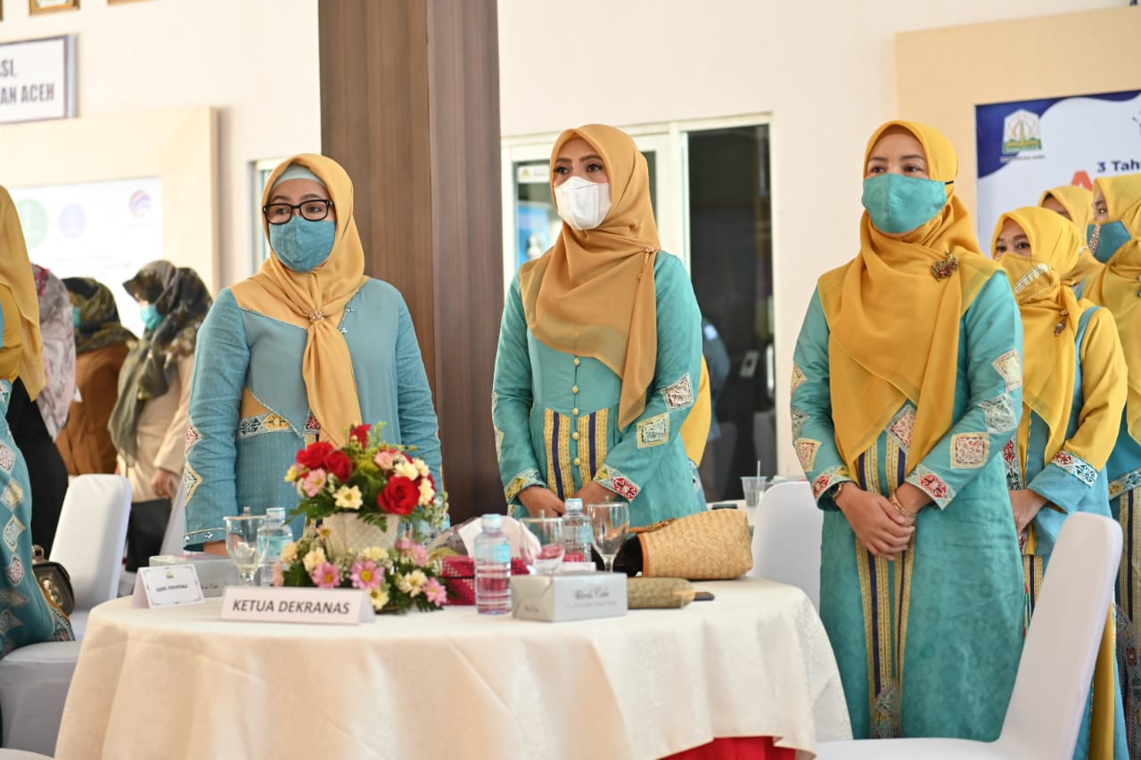 Raker Dekranasda Aceh, Diikuti Ketua Umum Dekranas dan 11 Istri Para Menteri