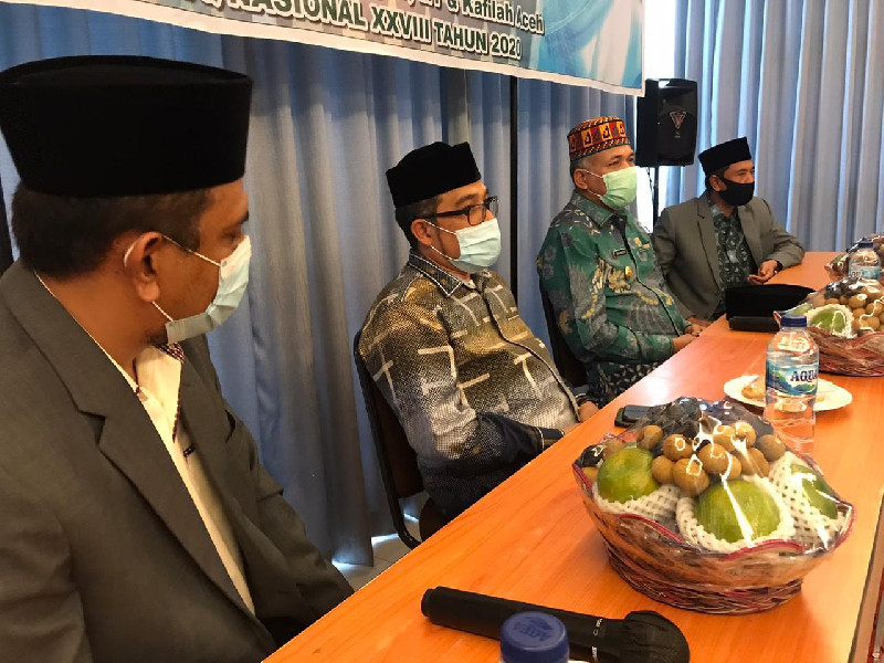 Berkunjung ke MTQ Padang, Nova Sampaikan Tiga Pesan Kepada Kafilah Aceh