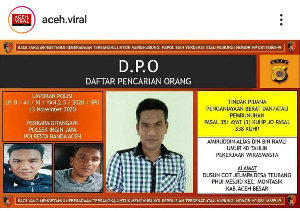 Polresta Banda Aceh Keluarkan DPO Pembacokan di Lambaro