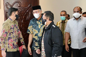 Lantik Nova Iriansyah, Mendagri Tiba di Aceh