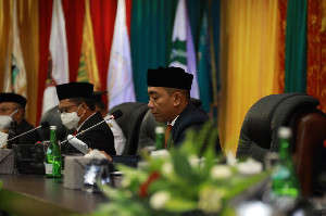 Ketua DPRA Sampaikan Aspirasi Perpanjangan Dana Otsus Aceh