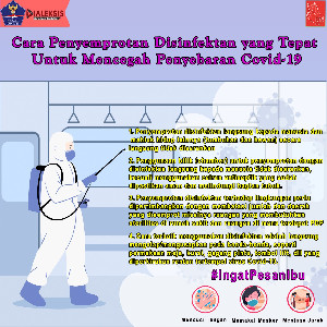 Cara Penyemprotan Disinfektan Yang Tepat Untuk Mencegah Penyebaran Covid-19