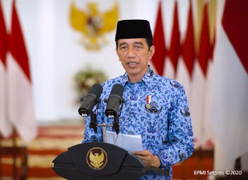 Jokowi Ajak Seluruh Anggota Korpri Jadi Bagian Penting Perubahan Indonesia