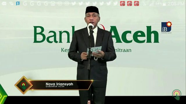 Gubernur Launching Aceh Transaksi Online