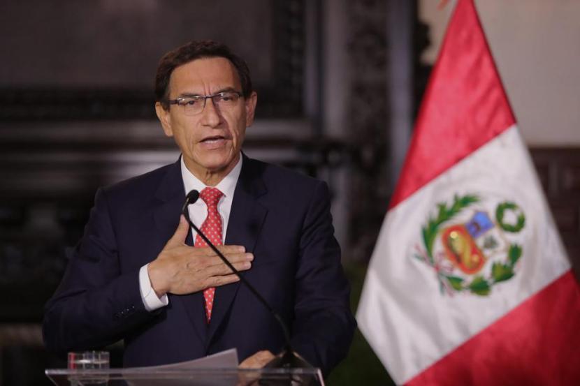Kongres Peru Makzulkan Presiden Martin Vizcarra karena Dituduh Korupsi
