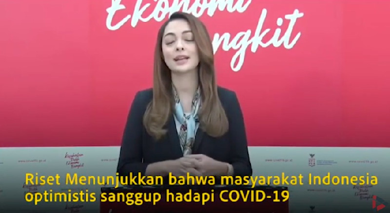Masyarakat Indonesia Optimistis Sanggup Hadapi COVID-19