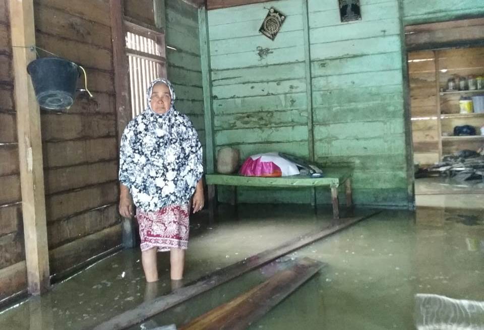 Terendam Banjir di Aceh Utara, Nenek Zainabon Butuh Bantuan Pemerintah