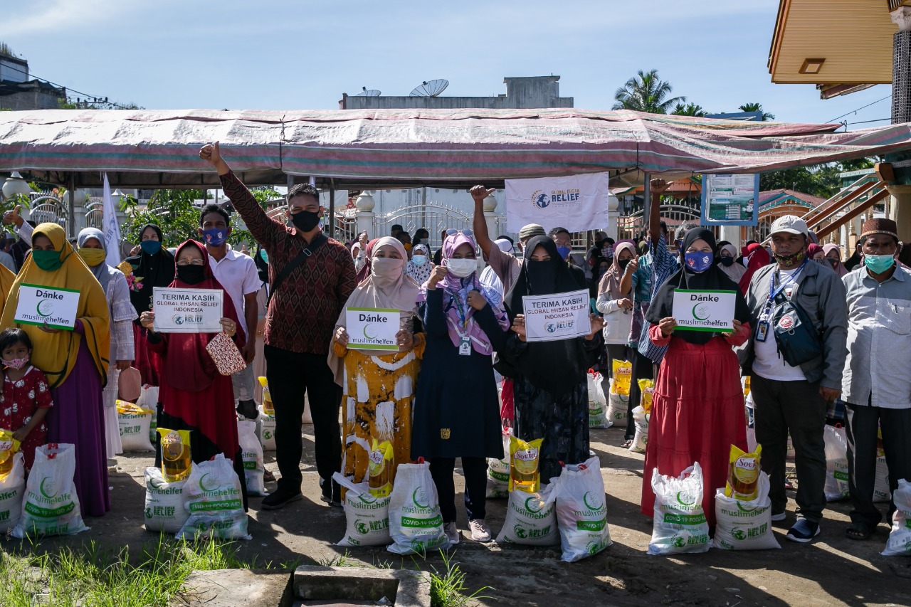 GER Visit Program, Distribusikan 1.000 Paket Sembako Untuk Korban Banjir Aceh Utara