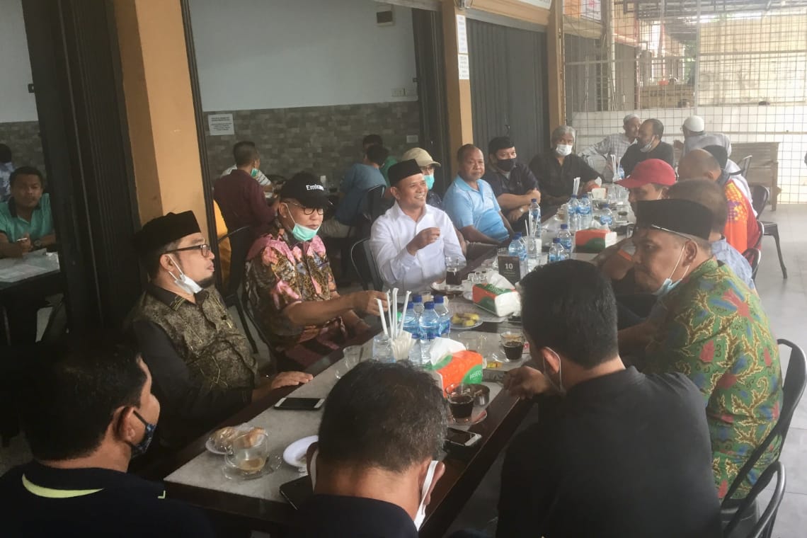 Langkah Positif Gubernur Aceh Ngopi Bareng dengan Petinggi Partai Politik