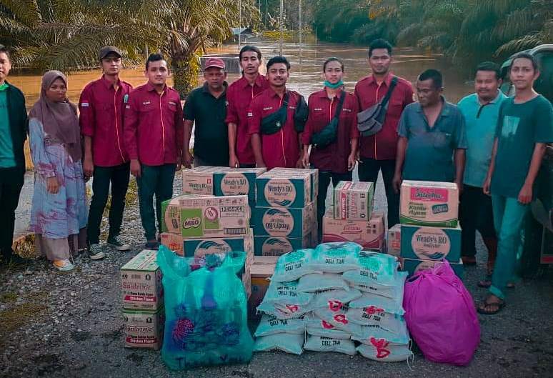 HIMPI Lhokseumawe-Aceh Utara Salurkan Bantuan untuk Korban Banjir