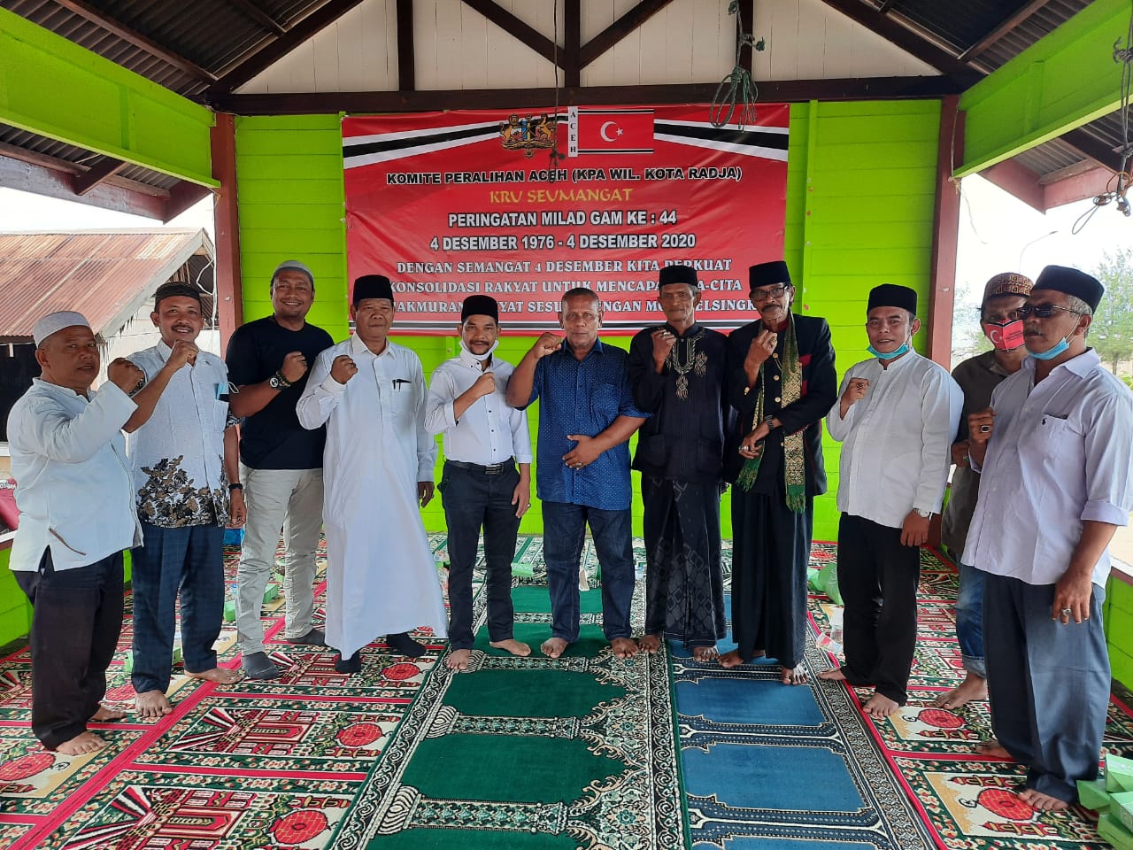 KPA Kota Radja Peringati Milad GAM ke 44: Semoga Perdamaian Aceh Tetap Terjaga