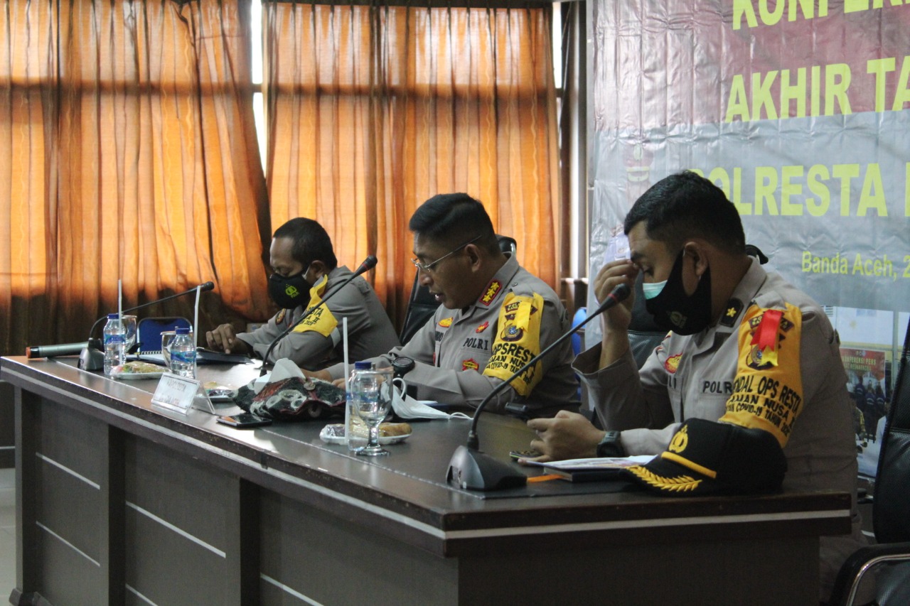 Kriminal Menurun, Curanmor Jadi Kasus Menonjol di Banda Aceh Sepanjang 2020